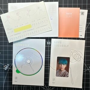 BTS Love Yourself: Her Version L Album Suga Photocard Included K-Pop